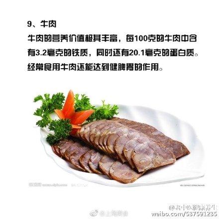 贫血吃什么食物好？