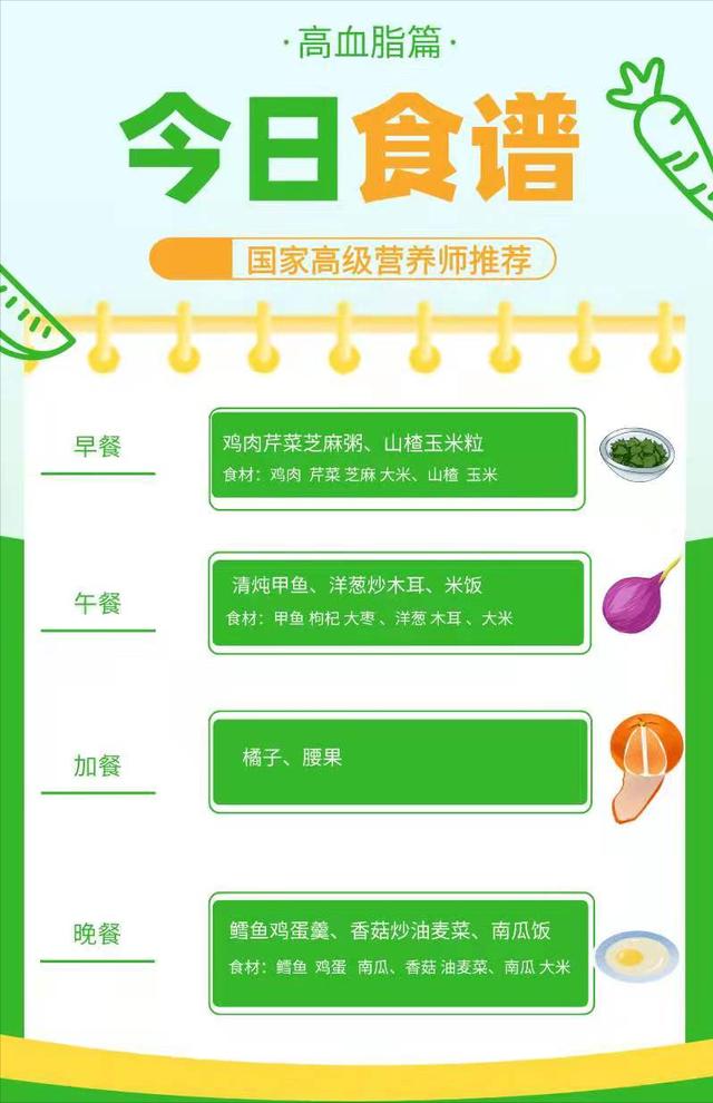 什么食品降血脂？