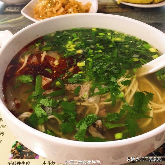 牛肉面可以加什么配菜，两碗牛肉面节选