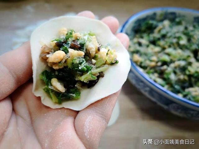 素馅饺子用什么材料好吃，好吃不输肉的素馅饺子