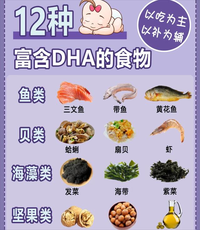 宝宝吃什么食物补钙，钙铁锌dha时间吃好